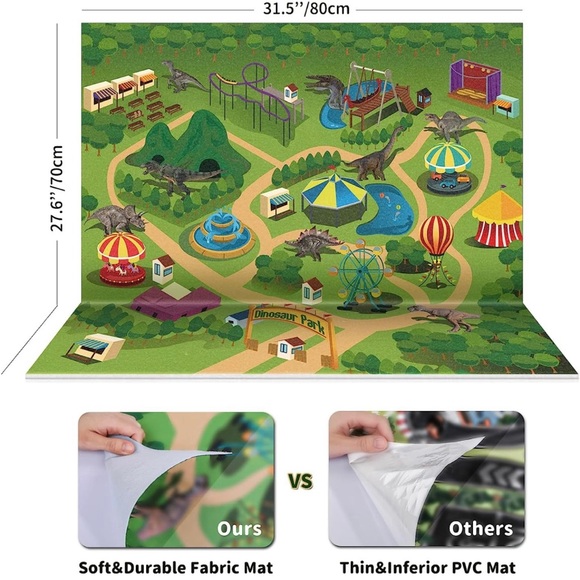 Kids Dinosaur play set - Picture 9 of 12